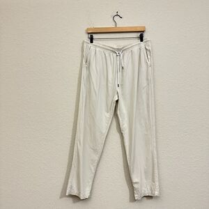DANDY DEL MAR Linen-Blend Pants Vintage Ivory Brisa Summer Beach